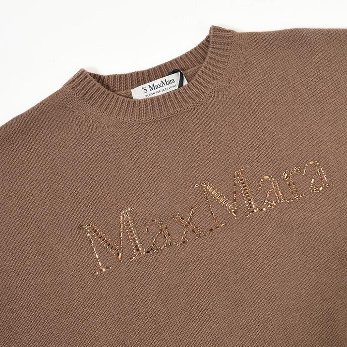 新品未使用！送料込み★S Max Mara★カッセル カシミヤ ロゴニット 楽天市場】S MAX MARA エス マックスマーラ ニット KASSEL