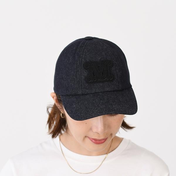 Max Mara（マックスマーラ） 帽子 LELLA レッラ デニム ベースボール