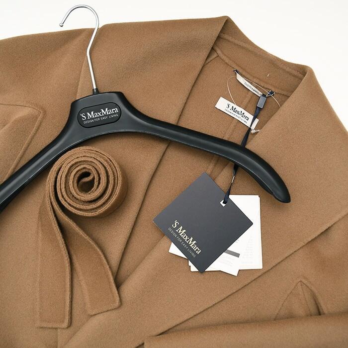 新品未使用S MAXMARA ピュア ヴァージンウールコート MESSI 38 Max Mara（マックスマーラ） S MAX MARA レディース コート MESSI