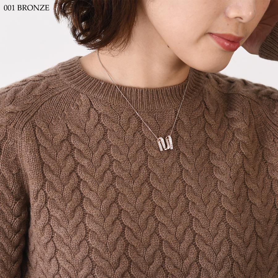 Max Mara（マックスマーラ） ネックレス MGROSGRAIN Mグログレーン