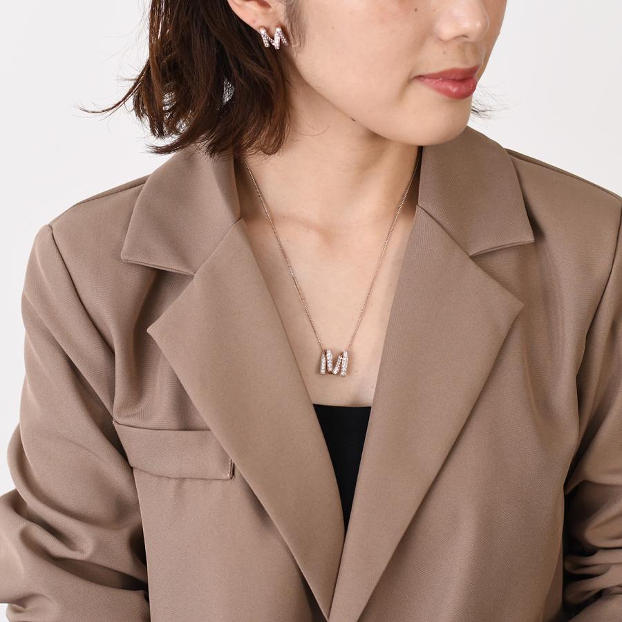 Max Mara（マックスマーラ） ネックレス MGROSGRAIN Mグログレーン