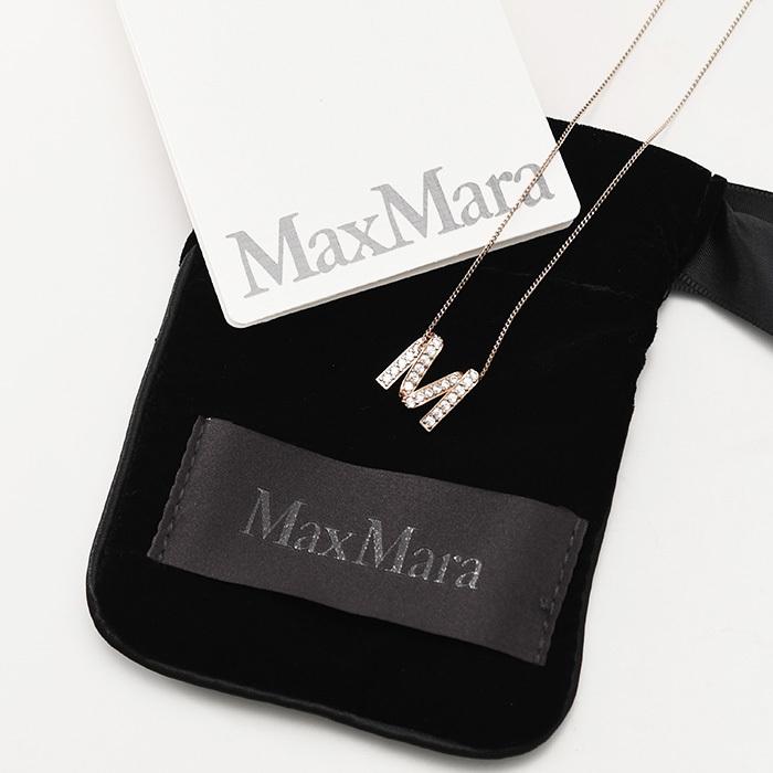 Max Mara（マックスマーラ） ネックレス MGROSGRAIN Mグログレーン
