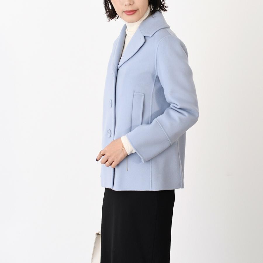 S Max Mara クチートアマーノ ロング コート 水色 smaxmara ロングコート 同色のベルト付属あり smaxmara ロングコート