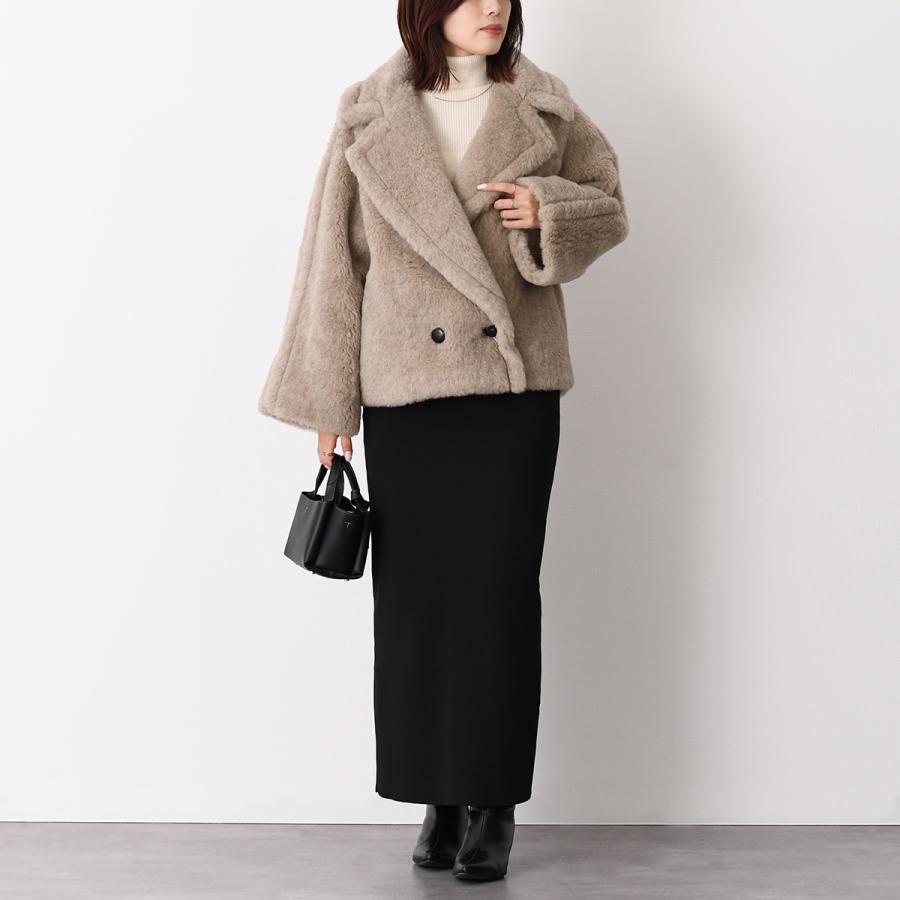 Max Mara マックスマーラ アルパカ×ウール ショートコート 0564 Max Mara（マックスマーラ） ショートコート アウター CAMBUSA