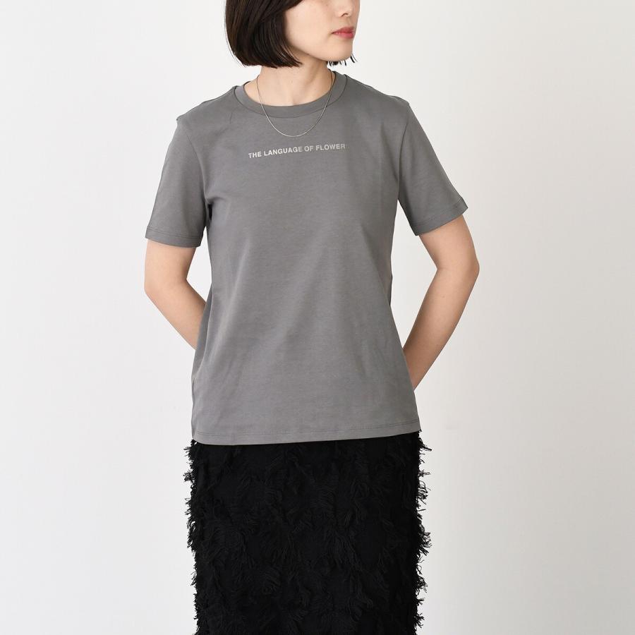 【24SS・正規品★】S Max Mara QUIETO ロゴ付き Tシャツ Max Mara（マックスマーラ） S Max Mara エス Tシャツ トップス