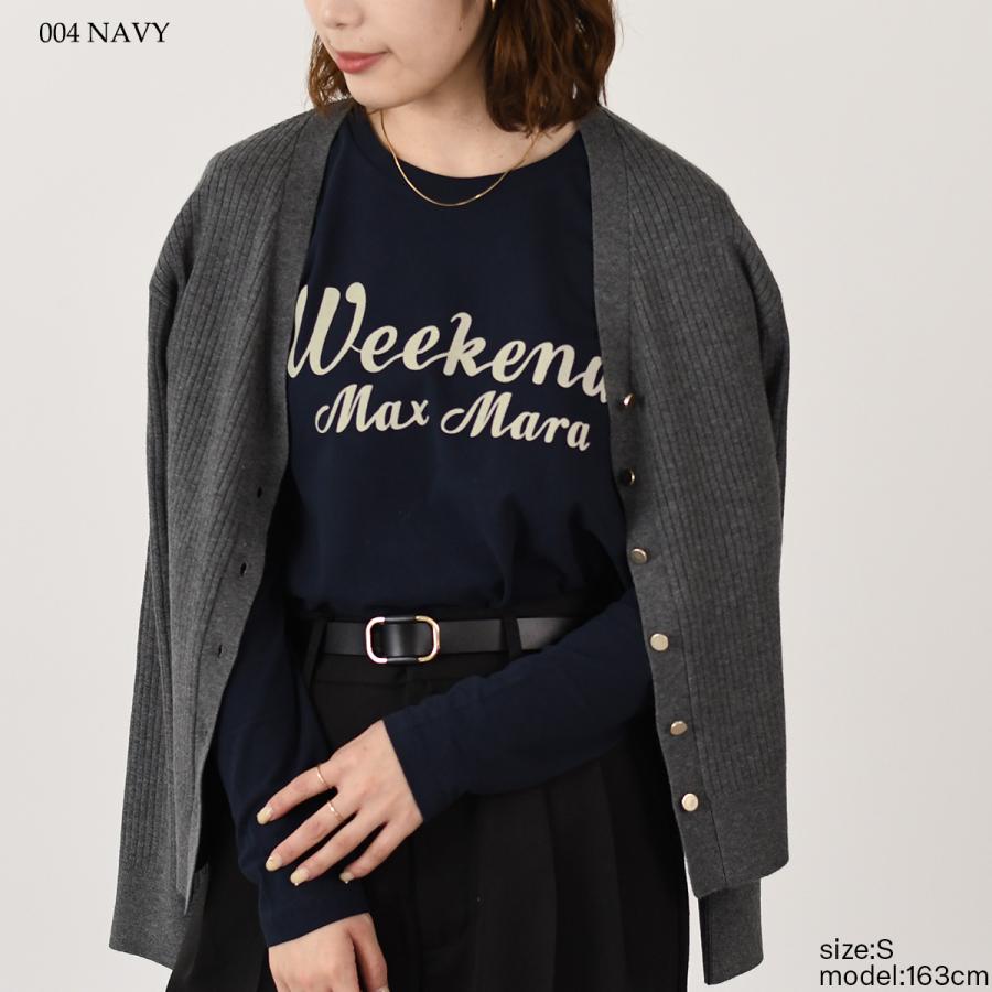 【美品】S MAX MARA 長袖カットソー 　レザーポケット　ロンT 黒 S MAXMARA（エスマックスマーラ） エス マックスマーラ カットソー