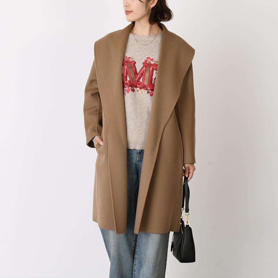 マックスマーラ ベージュ　上質　ウール＆カシミア　ニット セーター Max Mara（マックスマーラ） ニット セーター トップス MIRANDA ウール