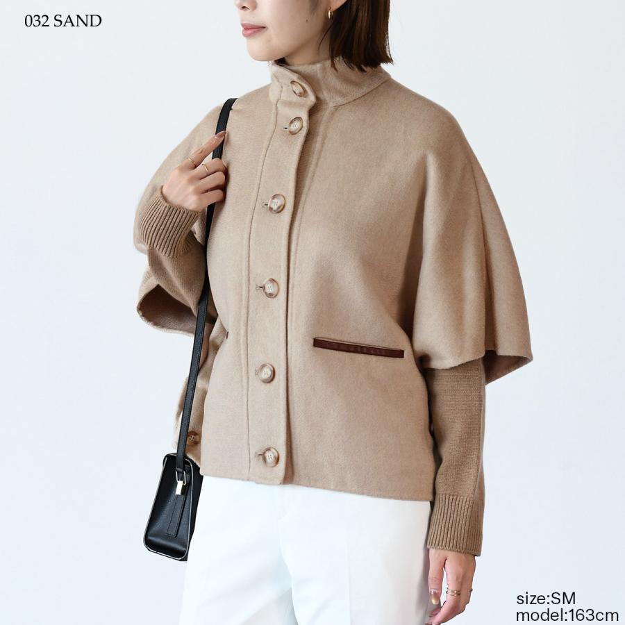 Max Mara マックスマーラ ケープ ポンチョ 羽織り ROLL