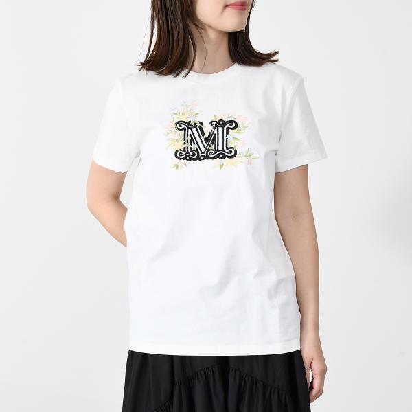 Max Mara マックスマーラ トップス Tシャツ TSHIRT SACHA フロントロゴ