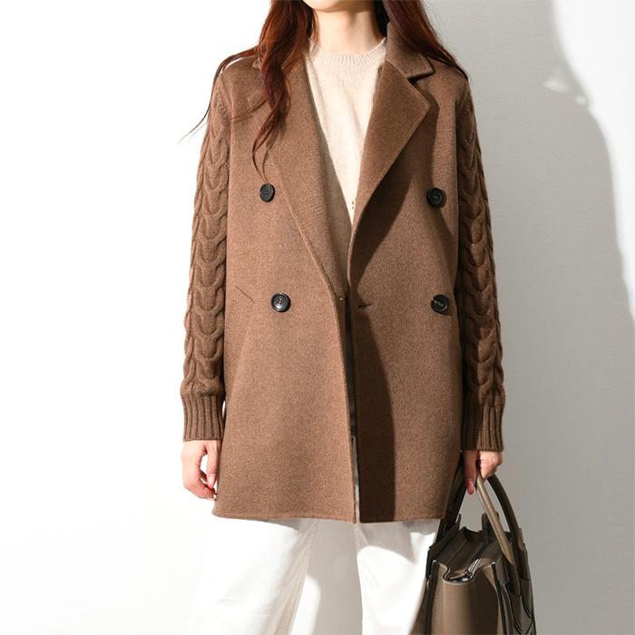 Max Mara Satrapo ウール カシミヤ ニット コート | www.priopcion.com