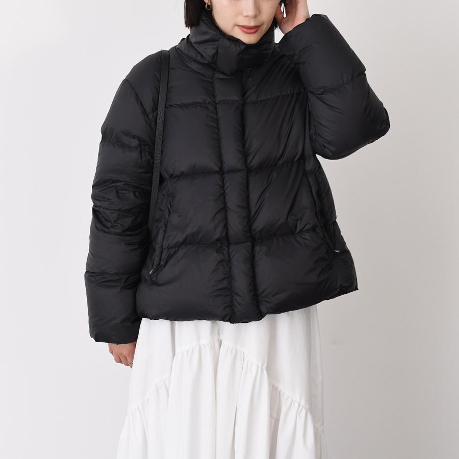 Max Mara The Cube マックスマーラ ザ キューブ ダウンコート SEICA テクニカル ファブリック ダウン ジャケット 9486065600 レディース ブラック 撥水 爆買の画像