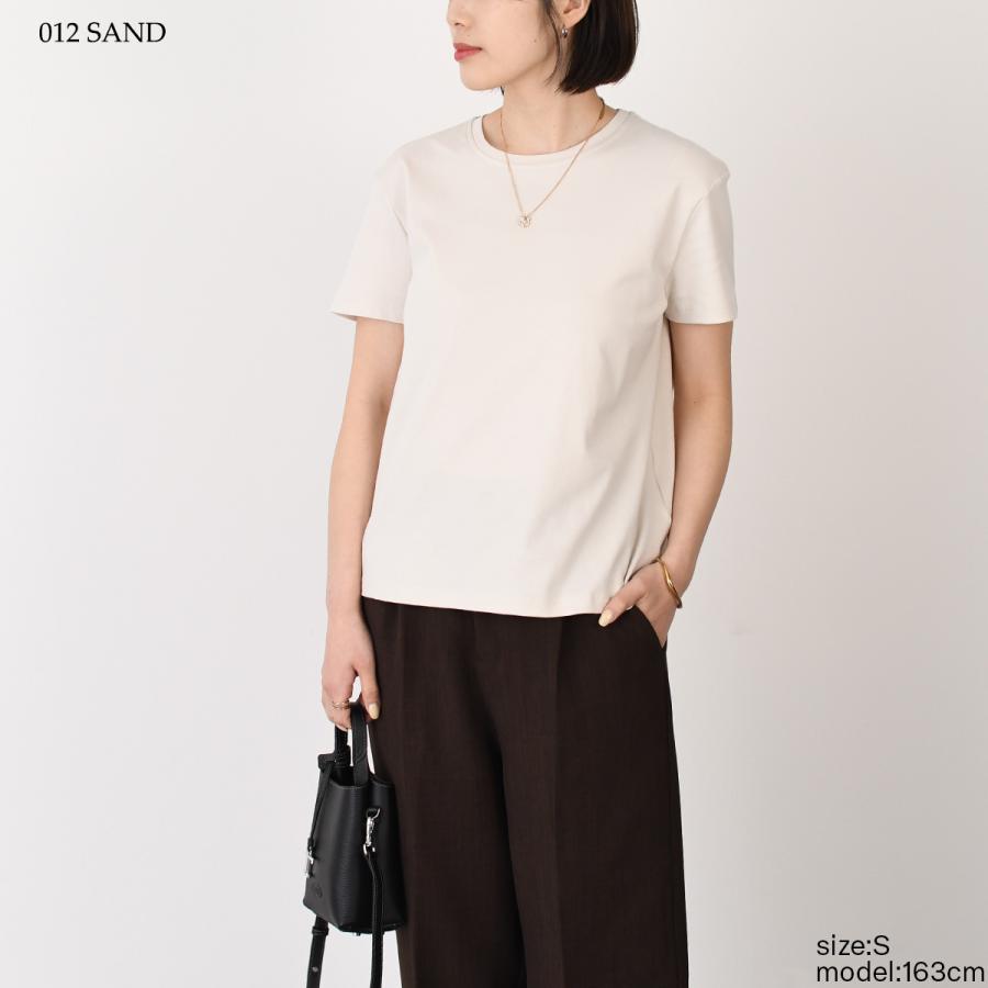 Max Mara(マックスマーラ) ノースリーブカットソー サイズM レディース美品  - ベージュ×白 クルーネック/シルク Max Mara - Max Mara(マックスマーラ) ノースリーブカットソー サイズM