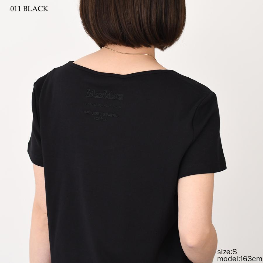 'S Max Mara エス　マックス　マーラ Tシャツ・カットソー M 黒 【古着】【中古】【送料無料】 S Max Mara - 'S Max Mara エス マックス マーラ Tシャツ・カットソー