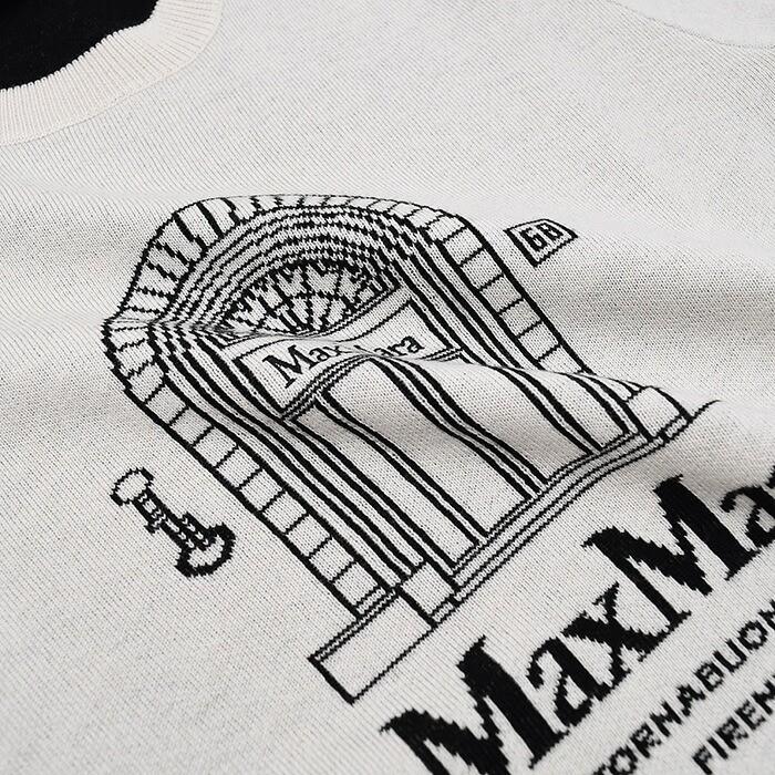 Max Mara（マックスマーラ） S Max Mara エス 半袖 ニット トップス