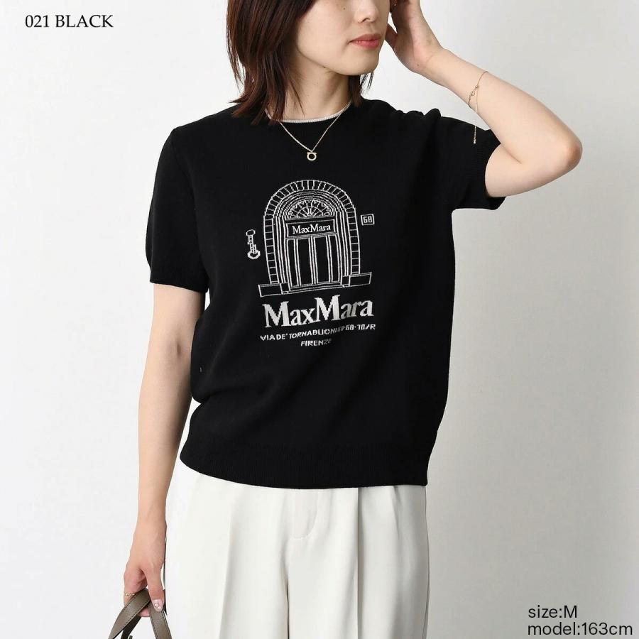 Max Mara（マックスマーラ） S Max Mara エス 半袖 ニット トップス
