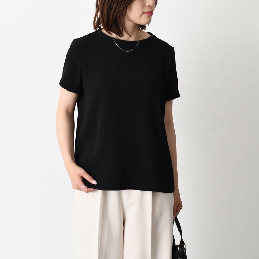 Max Mara VALIDO コットンTシャツ　ブラック　Sサイズ Max Mara（マックスマーラ） 【均一SALE】S Max Mara エス Tシャツ