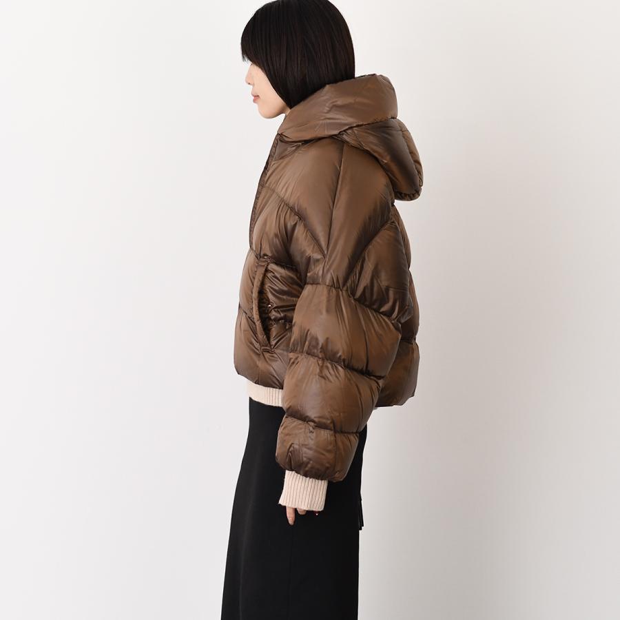 MaxMara ブラウン ダウンジャケット 36 Max Mara（マックスマーラ） Max Mara The Cube ザ キューブ アウター