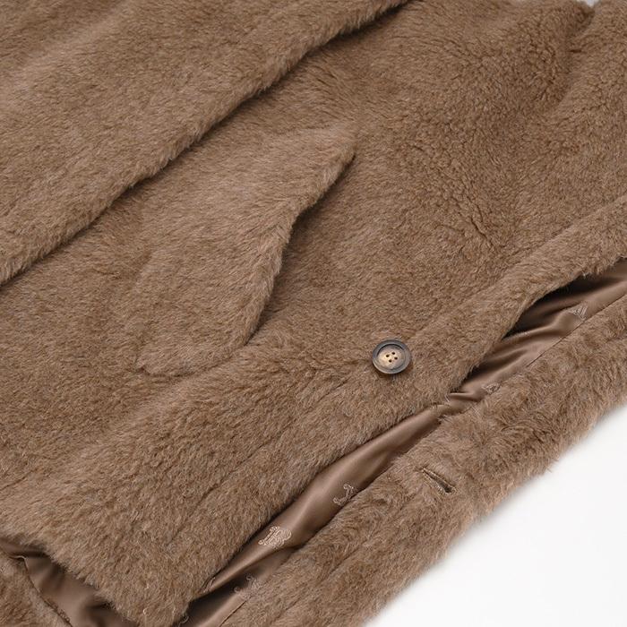 Max Mara（マックスマーラ） ポンチョ TEBE4 テベ テディベア ケープ