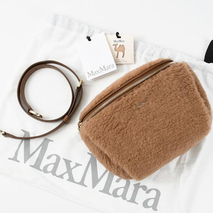 Max Mara マックスマーラ バッグ ショルダーバッグ テディベア ボディ TEDDYBANANE レディース テディベアファブリック ボディバッグ クラッチバッグ ボア｜selectshopfelice｜10