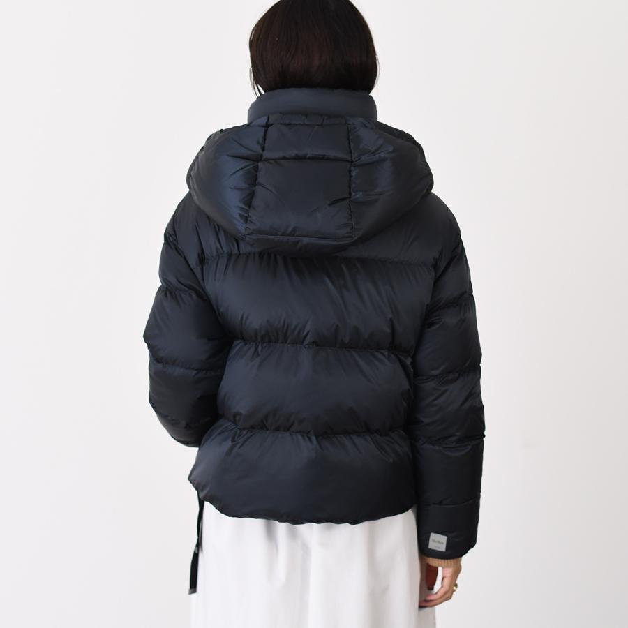 Max Mara The Cube フーデッド ナイロンジャケット ネイビー Max Mara The Cube フーデッド ナイロンジャケット ネイビー Max Mara