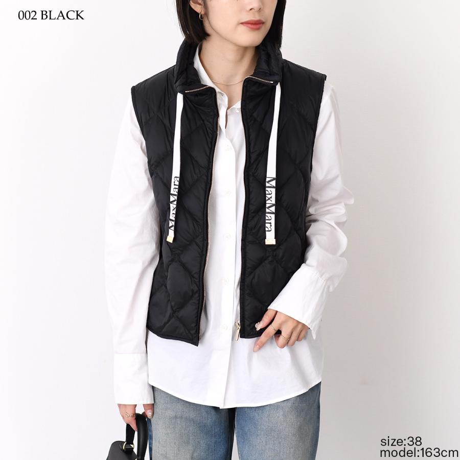 新品　Max Mara THE CUBE 撥水 ジレ ベスト 黒　Ｓ　38 Max Mara（マックスマーラ） MAX MARA THE CUBE ザ キューブ ベスト