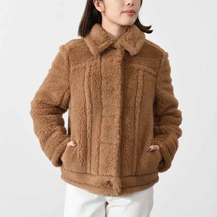 Max Mara マックスマーラ アウター コート テディベア ショート Max Mara マックスマーラ アウター コート テディベア ショート