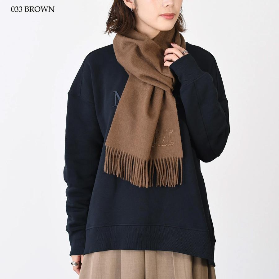 美品✨Max Mara　ヴァージンウール100%　モカ　ストール MAXMARA WEEKEND LINE（マックスマーラウィークエンドライン） WEEKEND