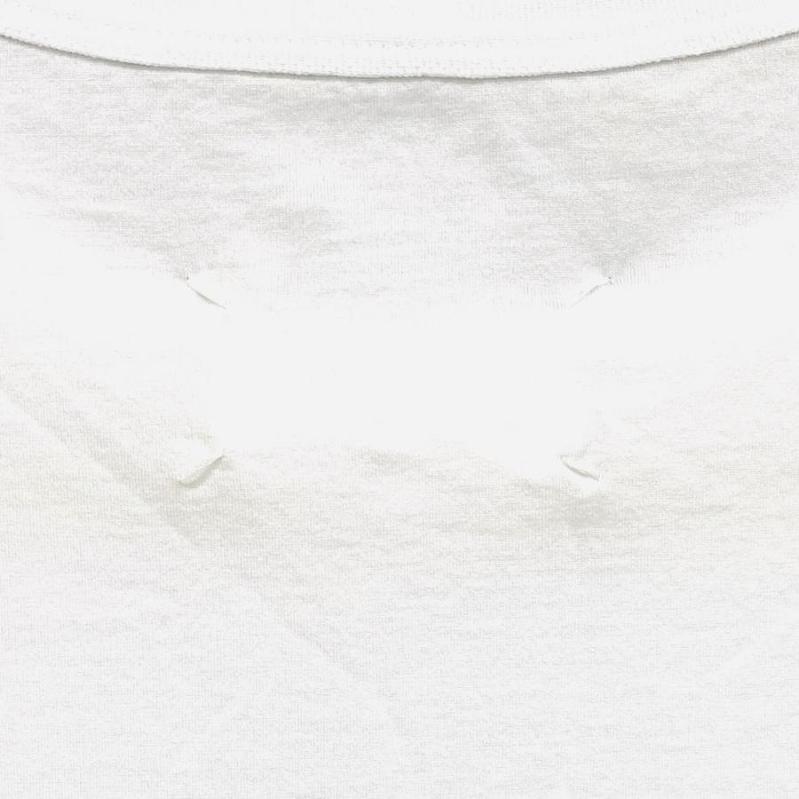 Maison Margiela メゾン・マルジェラ T-shirt WHITE ホワイト 白 BLACK 