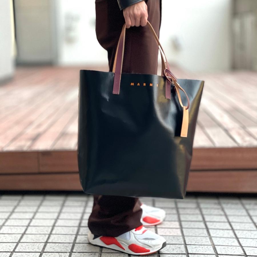 35%割引ブラック系50%OFF マルニ MARNI トートバッグ ショッピング 正規店仕入れの ショッピングバッグ MARNI バッグ