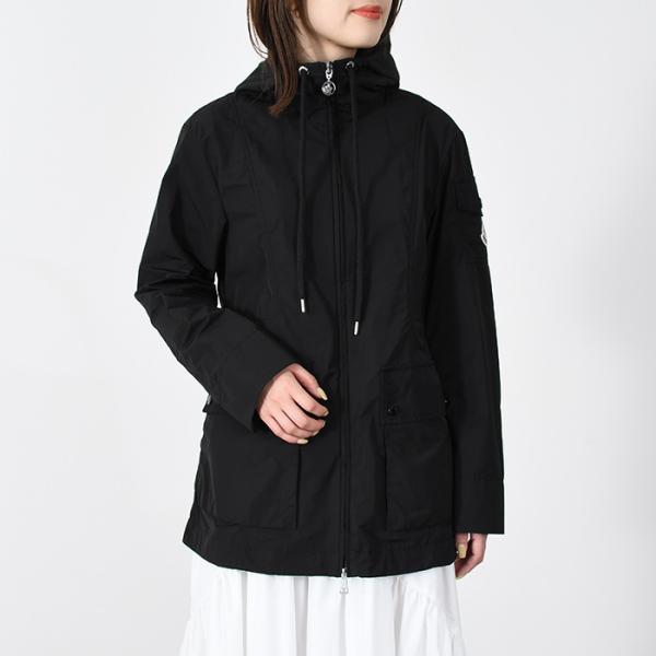 MONCLER ブラック マウンテンパーカー MONCLER フード付きマウンテンパーカー ブラック/ブラック
