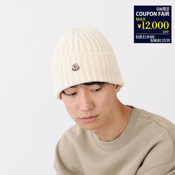 chasモンクレールニット帽 MONCLER（モンクレール） 【ラスト1点】MONCLER ニット帽 ニット