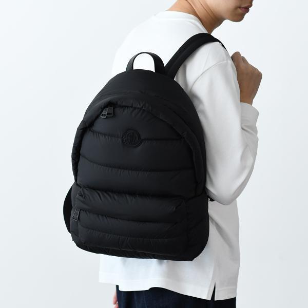 MONCLER PIERRICK ナイロン リュックサック ブラック MONCLER（モンクレール） バッグ リュック ピエリック PIERRICKバック