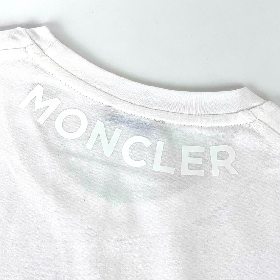 MONCLER モンクレール ロゴ Tシャツ NECK LOVE ロゴT ワッペン WHITE 