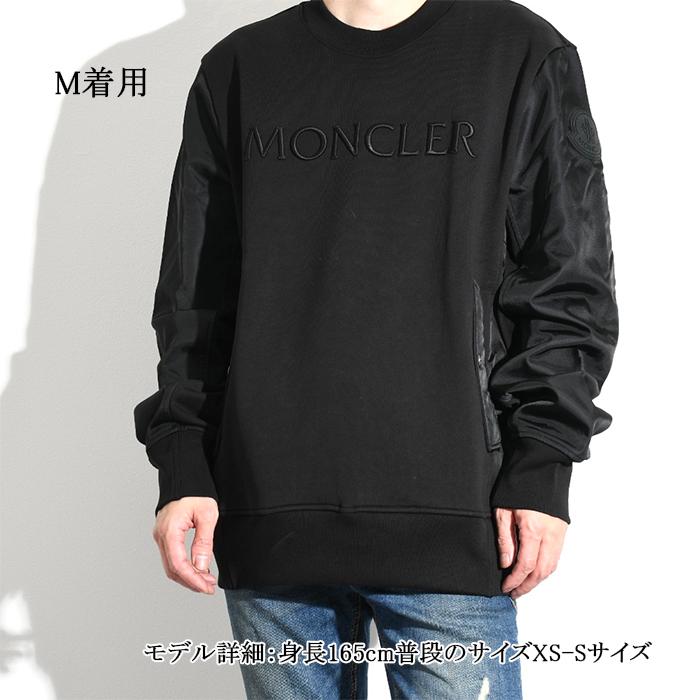 MONCLER モンクレール スウェット トレーナー ロゴ 8G00039809KR MONCLER モンクレール スウェット トレーナー ロゴ 8G00039809KR