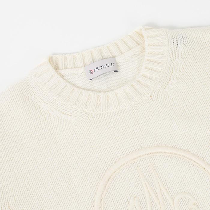 MONCLER モンクレール ニット セーター トップス 刺しゅうロゴ MONCLER モンクレール ニット セーター トップス 刺しゅうロゴ