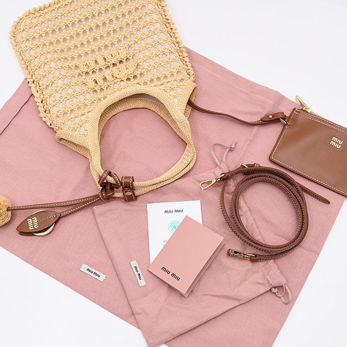 miu miu（ミュウミュウ） 【残りわずか】MIU MIU かごバッグ