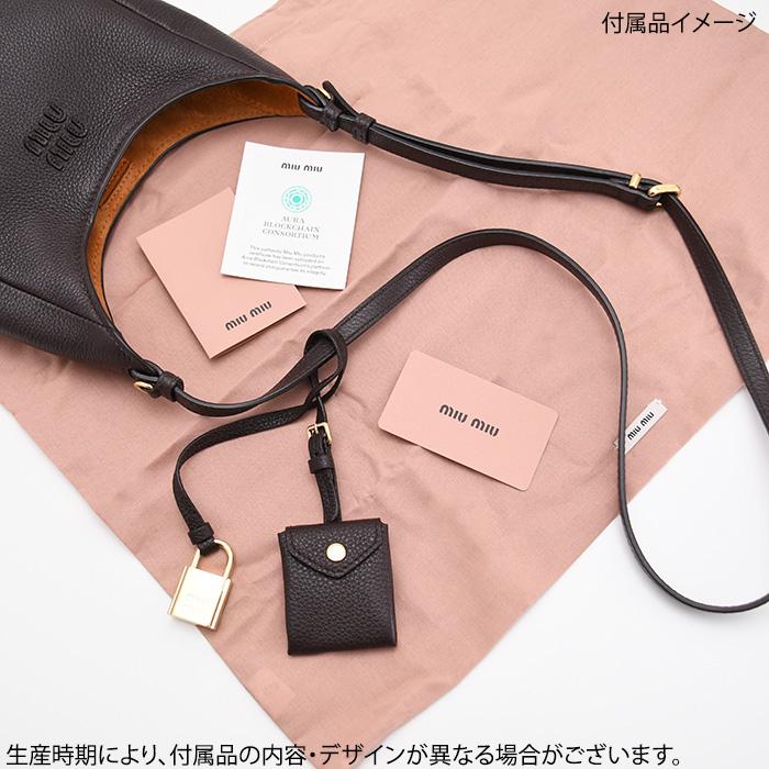 miu miu（ミュウミュウ） ショルダーバッグ レザーバケットバッグ