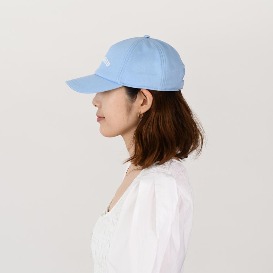 miu MIU ミュウミュウ キャップ 帽子 ドリル ベースボール CAP miu MIU ミュウミュウ キャップ 帽子 ドリル ベースボール CAP