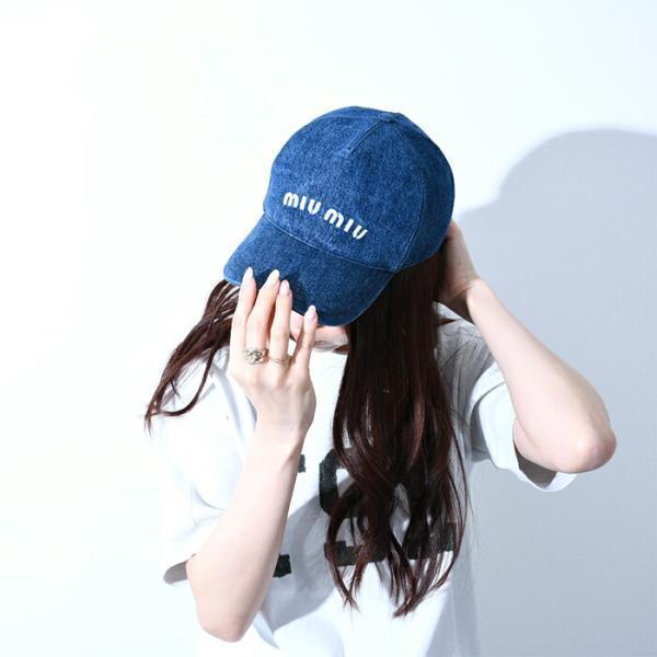 Miu Miu ミュウミュウ キャップ デニム ベースボールキャップ 帽子 5hc179 2f3w 刺しゅう ロゴ Baseballcap レディース ギフト おすすめ プレゼント Mi 5hc1792f3w セレクトショップ Felice Yahoo 店 通販 Yahoo ショッピング