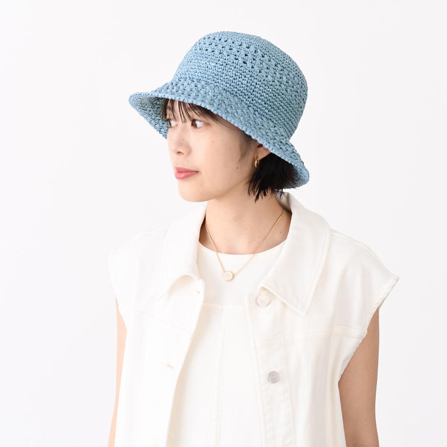 miumiu 麦わら帽子　ミュウミュウ ミュウミュウ miu miu 帽子 つば広ハット 麦わら帽子 - メルカリ