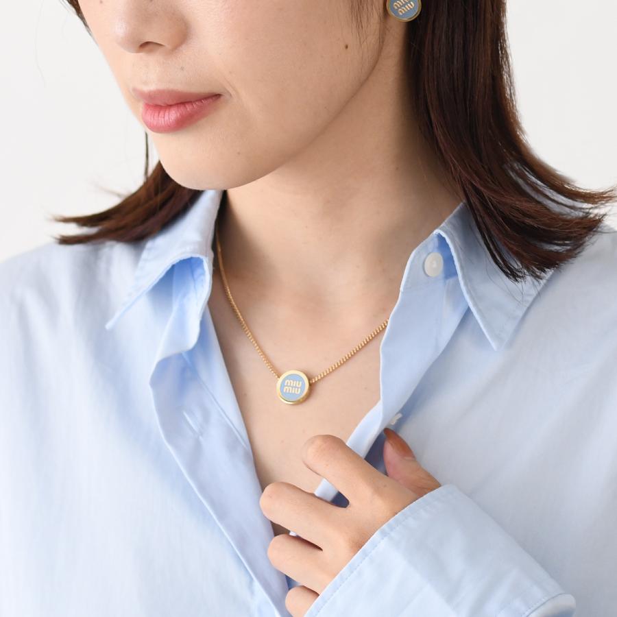 miu miu（ミュウミュウ） メタル アクセサリー ネックレス 5IC096 2F6T