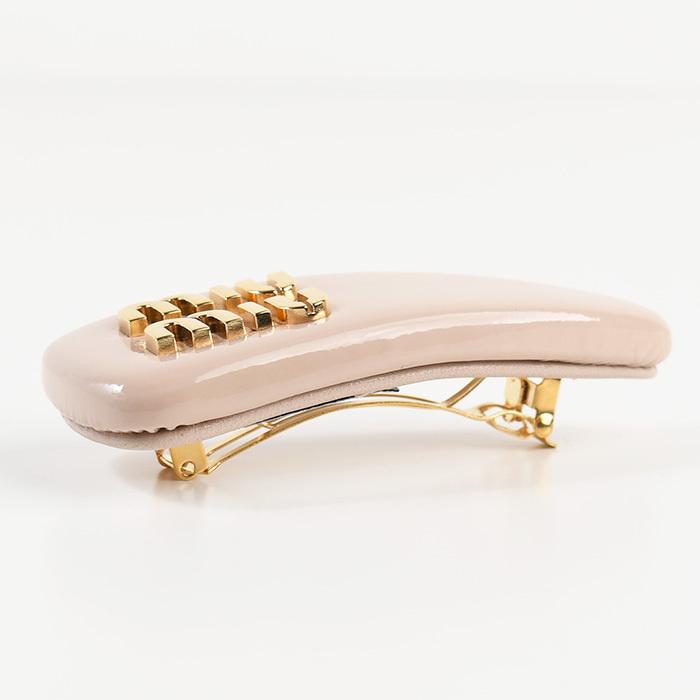 miu MIU ミュウミュウ ヘアアクセサリー パテントレザー ヘア miu MIU ミュウミュウ ヘアアクセサリー パテントレザー ヘア