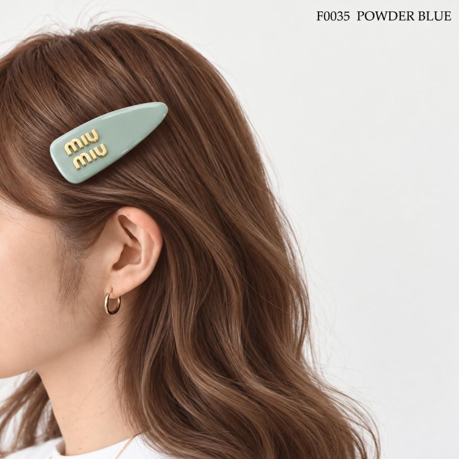 MIU MIU ミュウミュウ パテントレザー ヘアクリップ ピンク正規品 箱付き miu miu（ミュウミュウ） ヘアクリップ ヘアアクセサリー パテント
