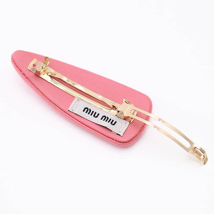 miu miu（ミュウミュウ） ヘアクリップ ヘアアクセサリー パテント
