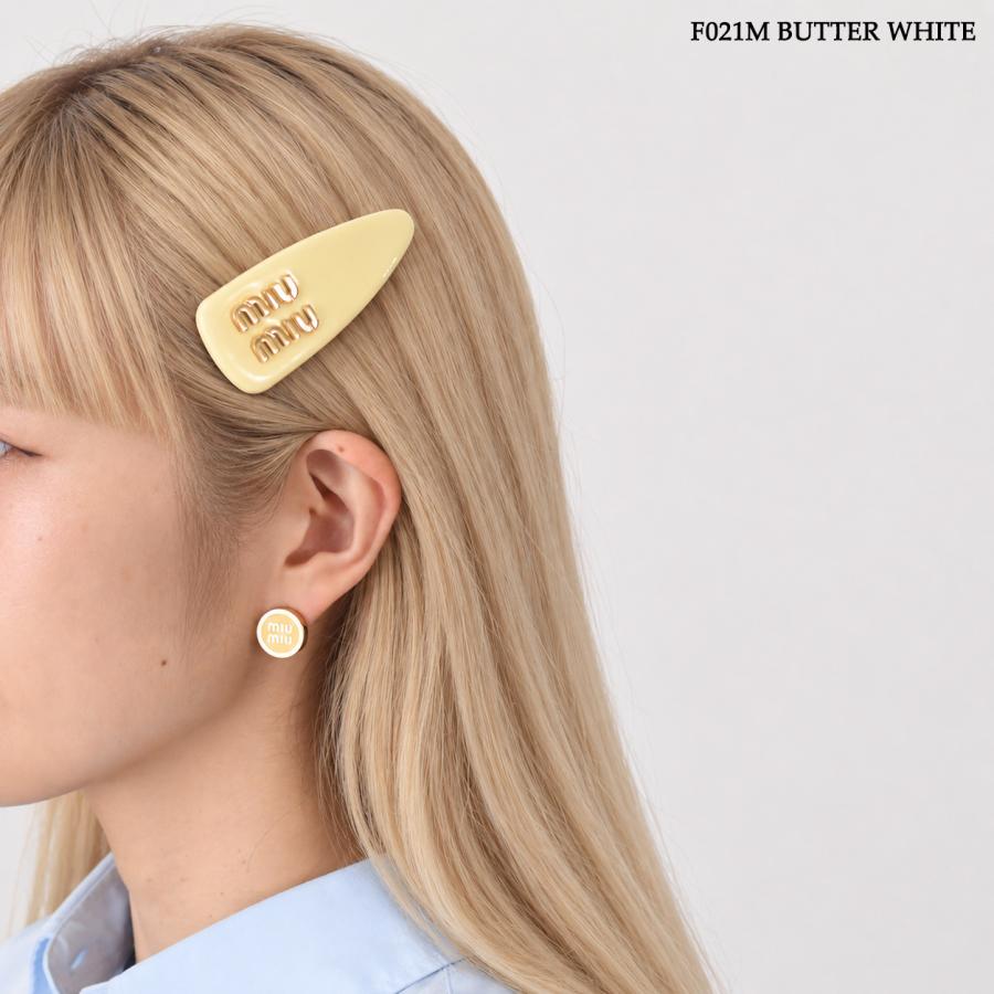 miu miu（ミュウミュウ） ヘアクリップ ヘアアクセサリー パテント