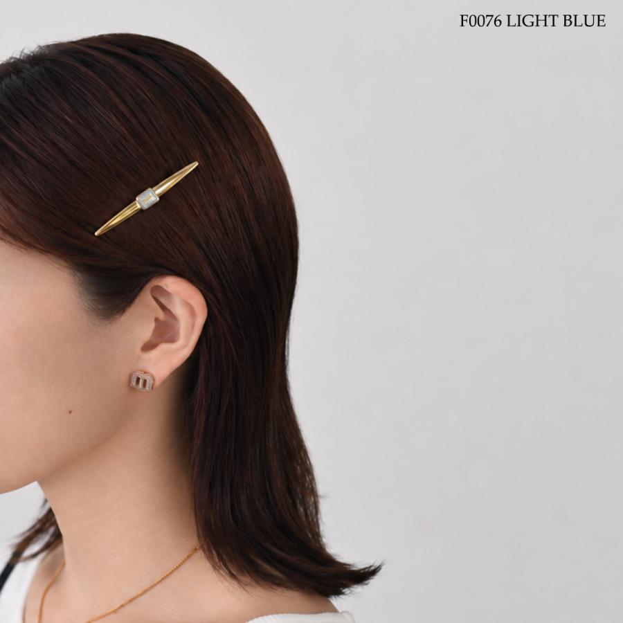 miu miu（ミュウミュウ） ヘアクリップ ヘアアクセサリー エナメル