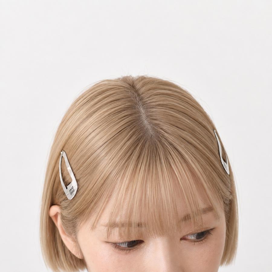 miu miu（ミュウミュウ） ヘアアクセサリー ヘアピン メタルヘア