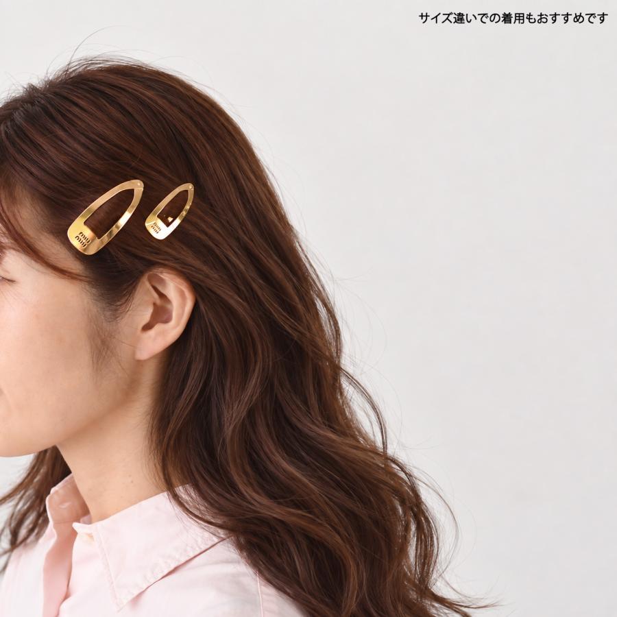 miu miu（ミュウミュウ） ヘアアクセサリー ヘアピン メタルヘア