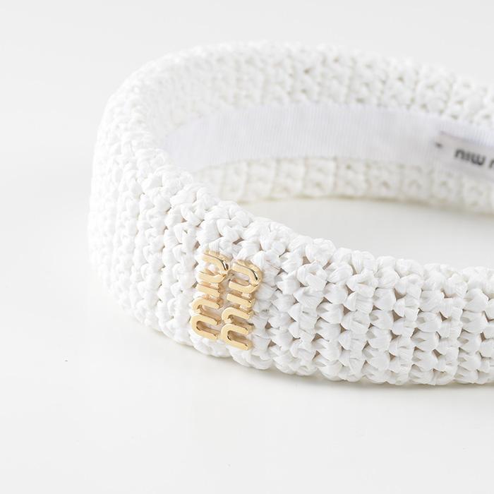 miu miu（ミュウミュウ） アクセサリー カチューシャ ウーブン