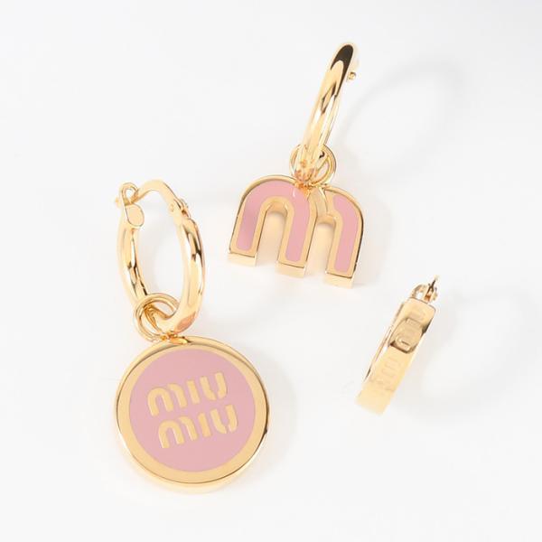 miu MIU ミュウミュウ アクセサリー エナメルメタル ピアス miu MIU ミュウミュウ アクセサリー エナメルメタル ピアス